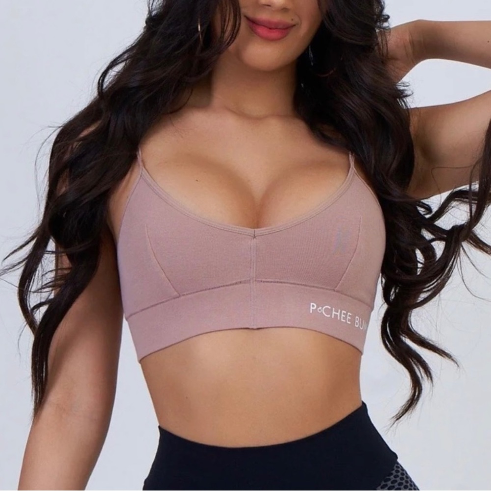 Pcheebum Nude Open Back Bra